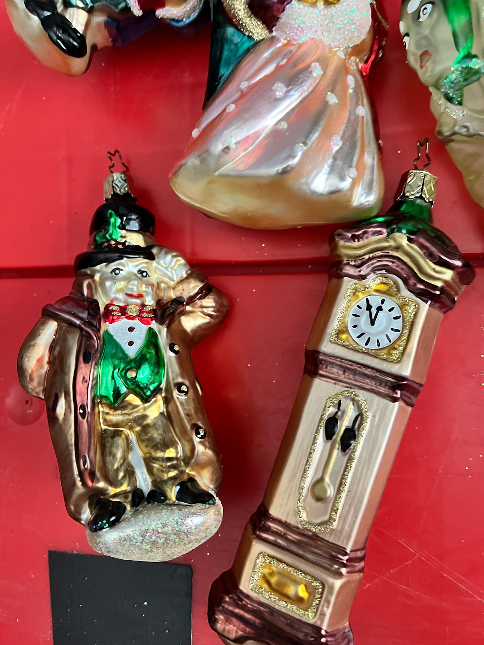 Thumbnail: Old World Christmas Blown Glass Ornaments "A Christmas Carol"