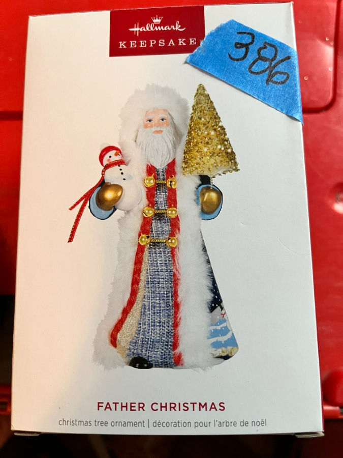 Thumbnail: Hallmark Keepsakes Father Christmas Ornament 2024