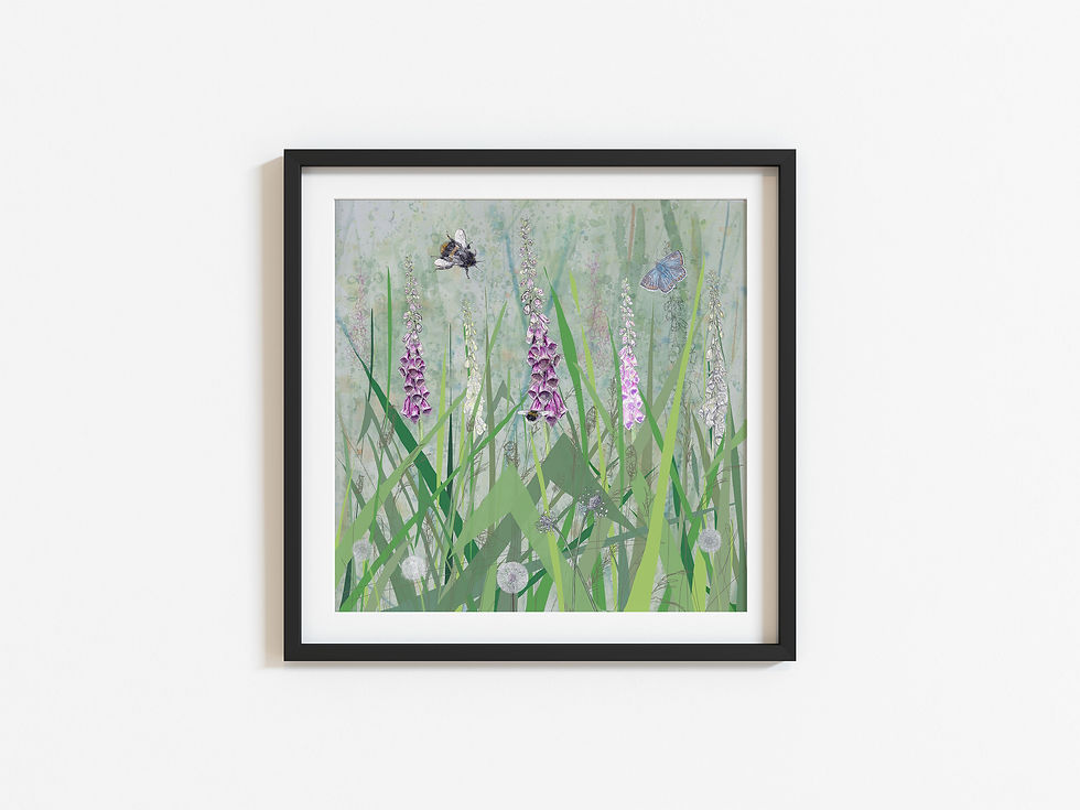 Thumbnail: wildflowers giclee print