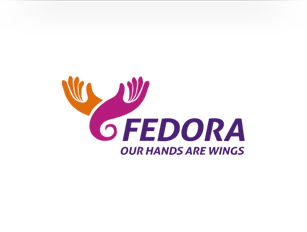 Fedora עיצוב לוגו