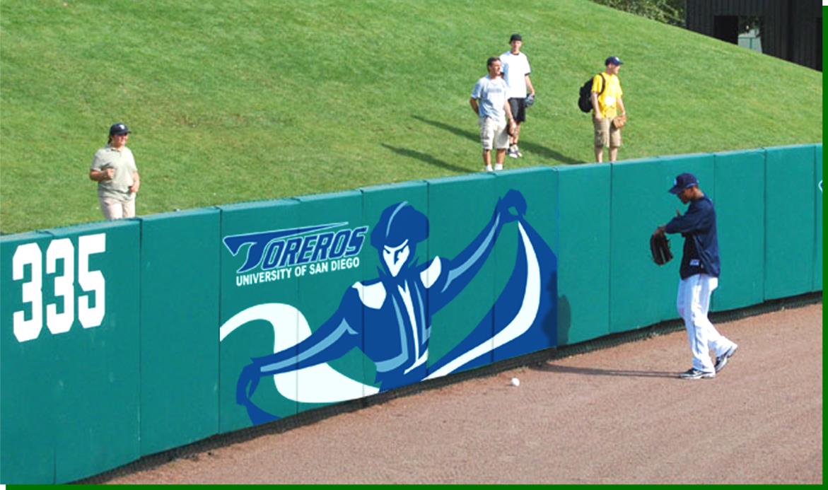Baseball & Softball Field & Wall Padding Sports Venue Padding