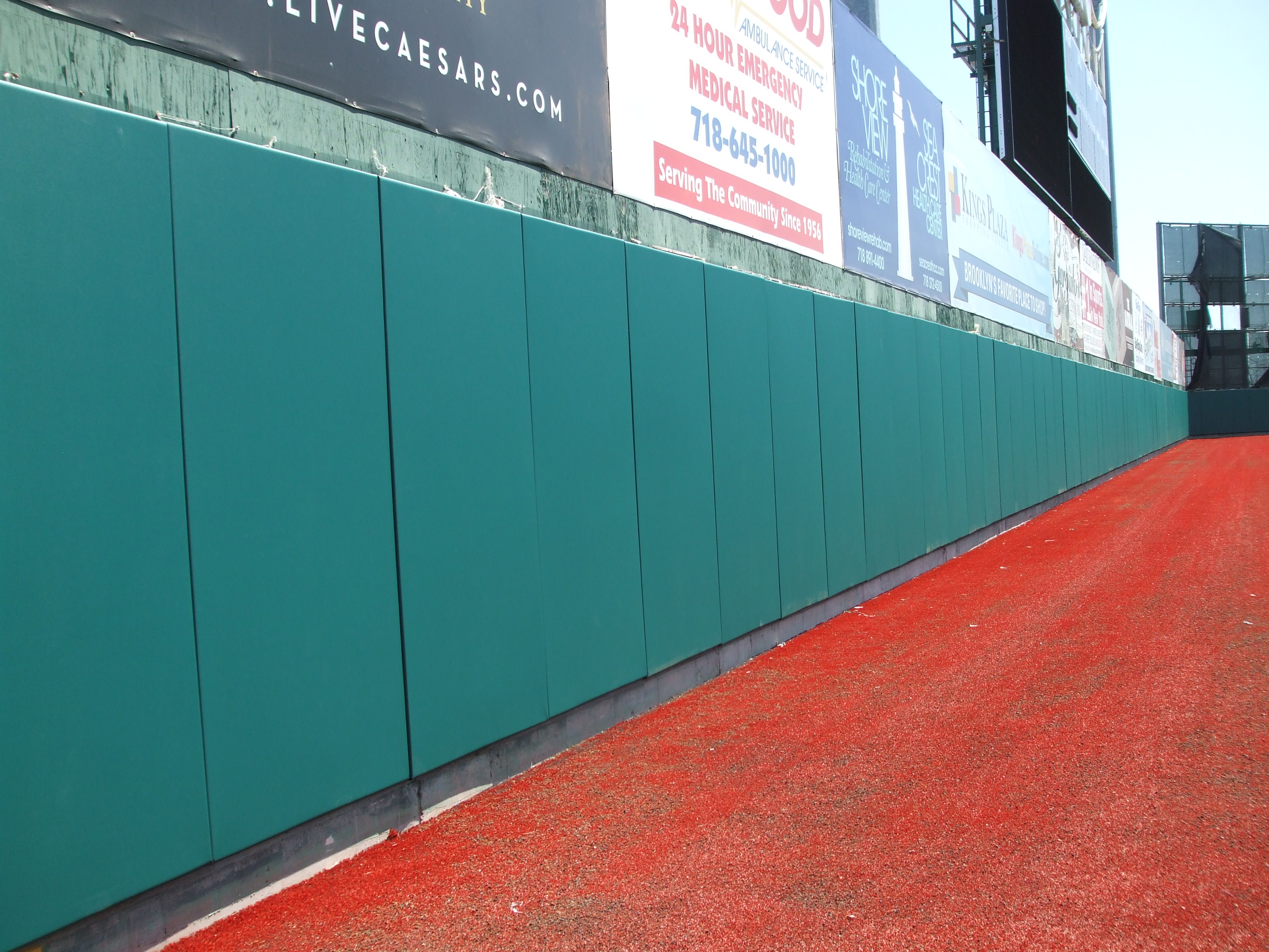 Wall Padding Outfield Wall Padding Sports Venue Padding