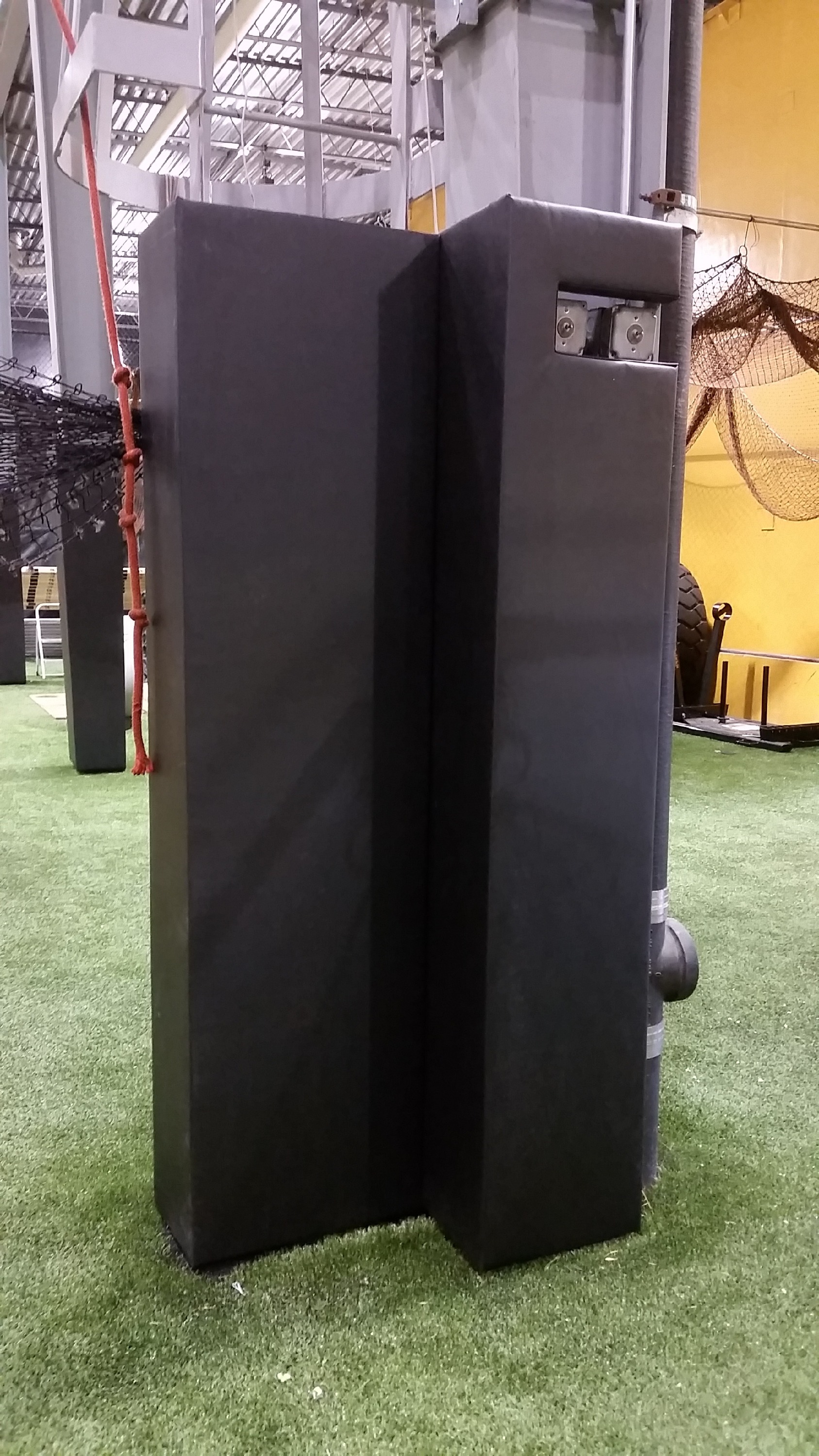 Custom Pads and Mats Columns IBeams Sports Venue Padding