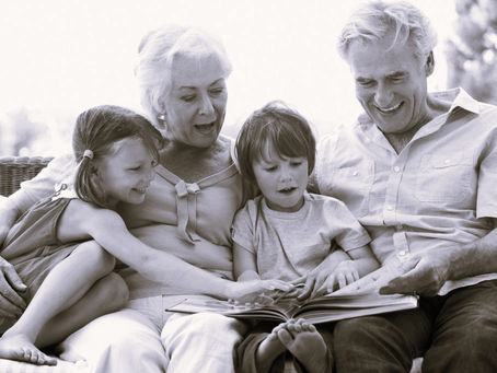 Biograhie familiale, transmission, livre, grands-parents et petits-enfants, intergénération