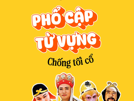 Từ vựng chống "tối cổ" cho mọi người phiên bản tiếng Trung