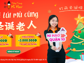 Ưu Đãi Tháng 12 Cực Nóng Tại Trung Tâm Ni Hao