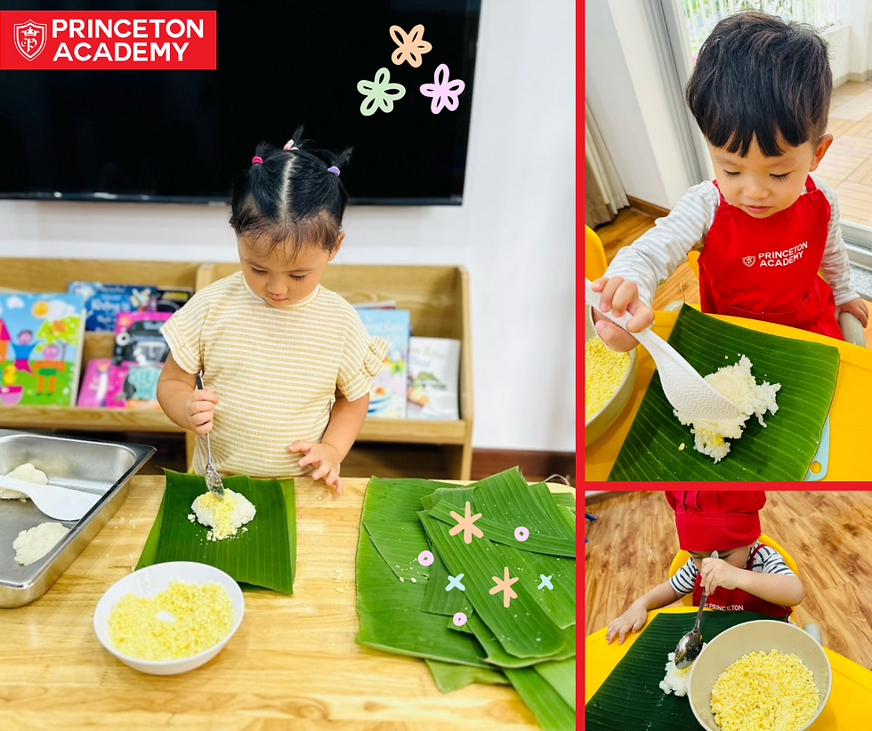 Cooking Mama Activity at Princeton Academy Premier International Kindergarten