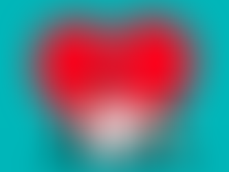 An image with two people and a broken heart in the middle