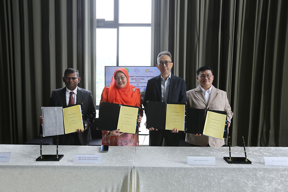 The Shareholders' JV Agreement to service the future Floating Villa