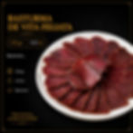 BASTURMA DE VITA FELIATA 120 grame