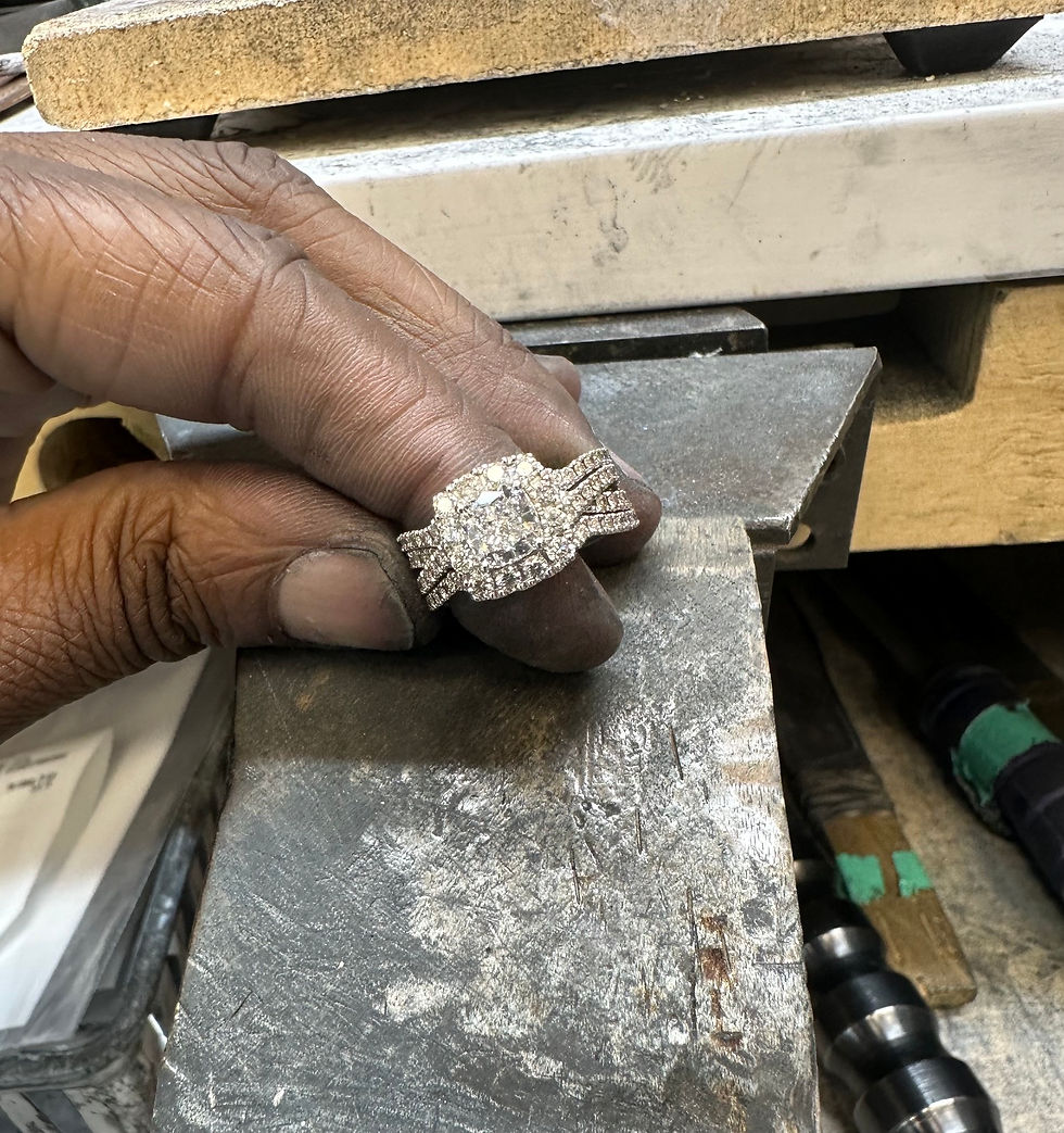 Diamond RG Wedding Set