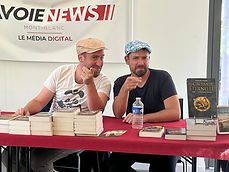 Victor Fleury et Vincent Longrive