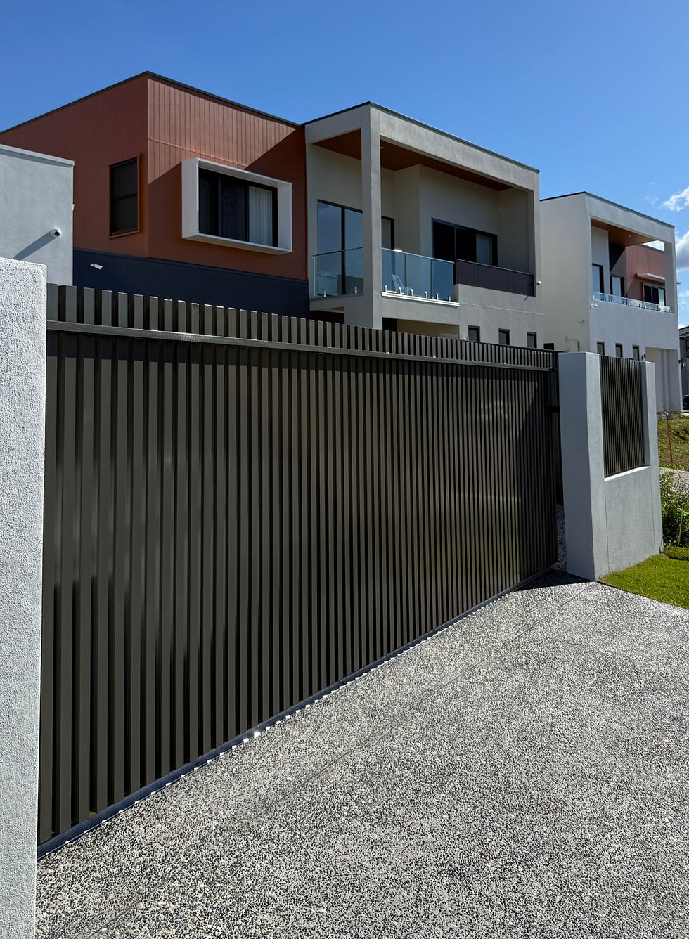 Aluminium Entry Gate Brisbane