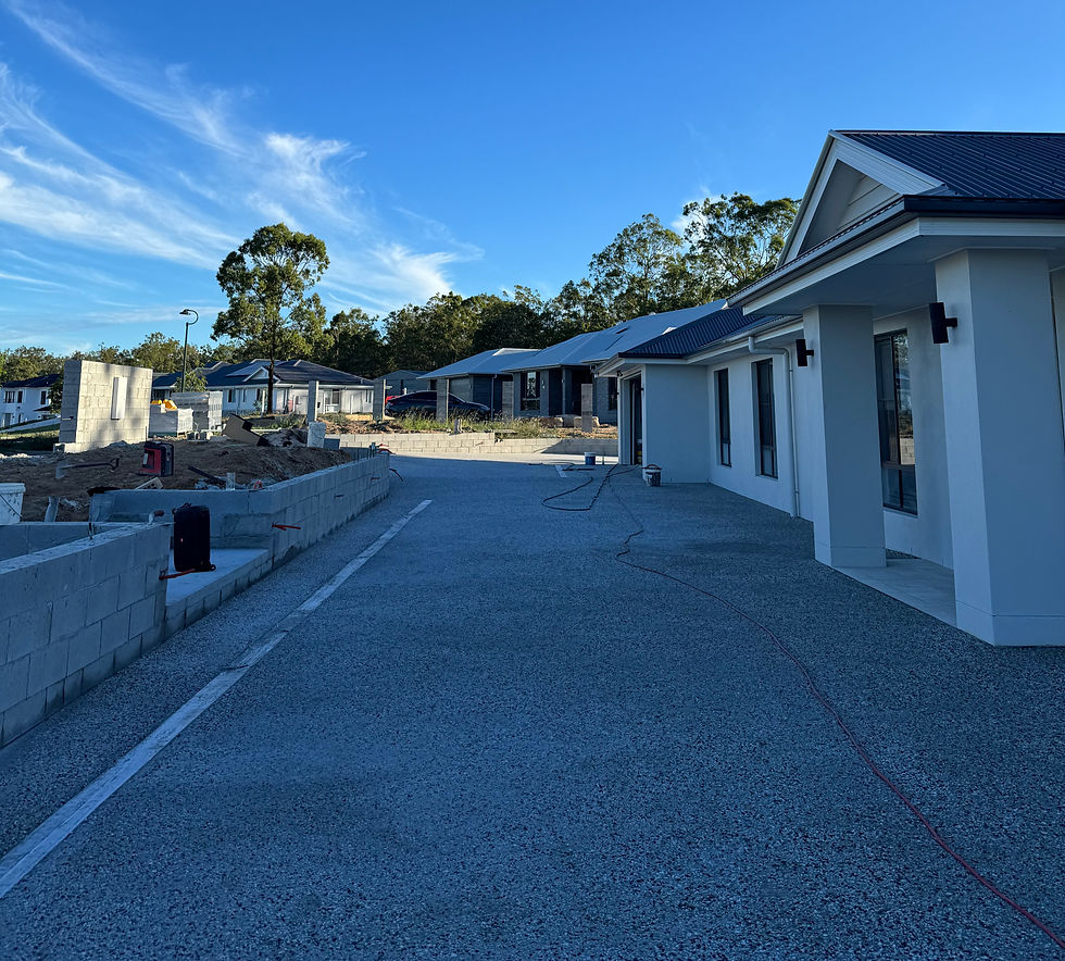 Exposed Aggregate Driveway Brisbane