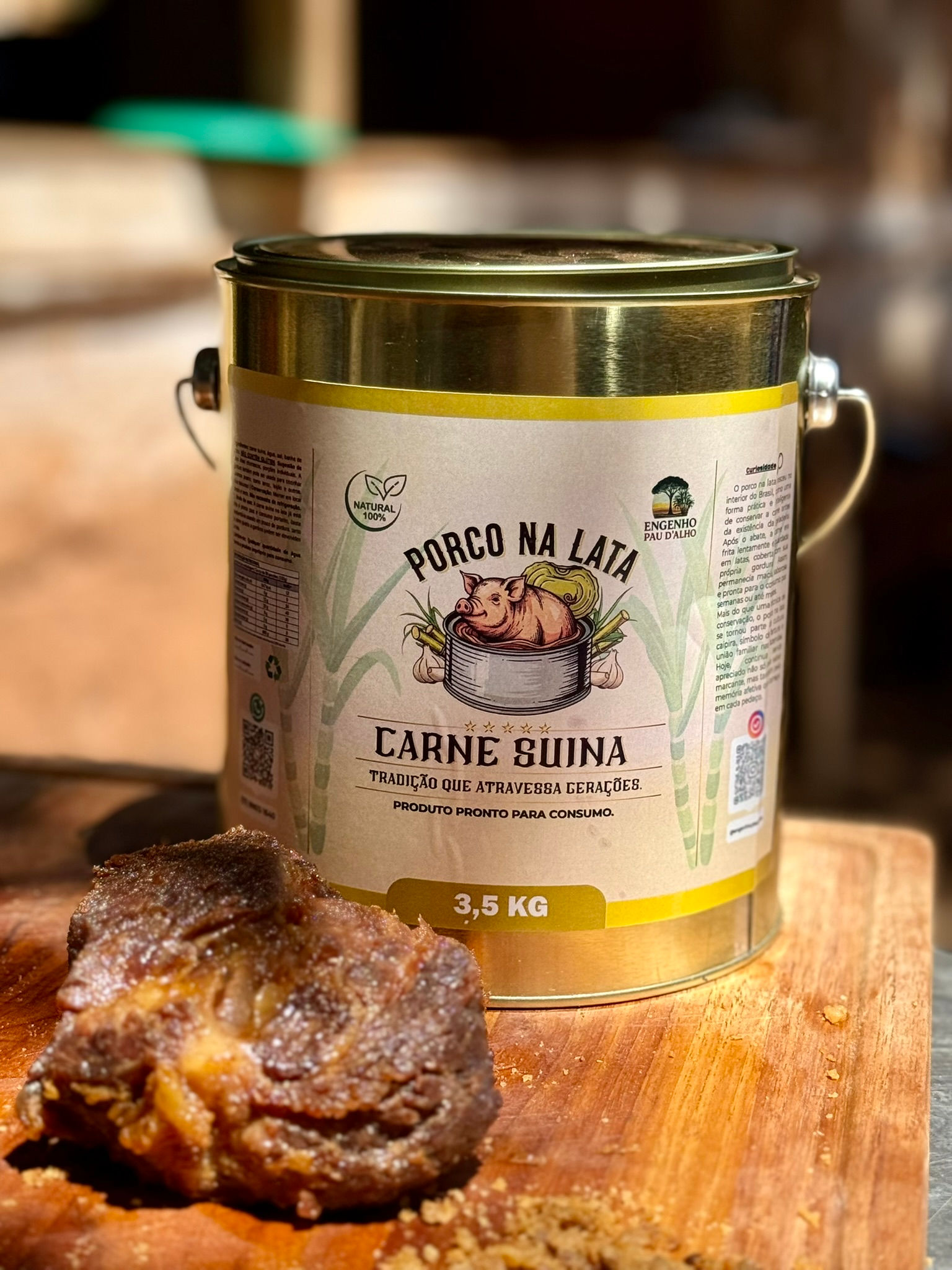 Porco na Lata - Carne Suína 3.5kg