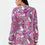 الصورة المصغرة: Patterned Tunic with Ribbed Collar and Sleeves