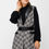 الصورة المصغرة: Plaid Fabric Leather Belt Triple Set
