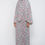 الصورة المصغرة: Two Piece Patterned Lycra Hijab Prayer Dress with Headscarf