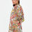 الصورة المصغرة: Patterned Tunic with Ribbed Collar and Sleeves
