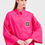 الصورة المصغرة: Kimono Sleeve Knitted Appliqued Poplin Tunic