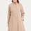 الصورة المصغرة: Medium Length Coat with Brooch Button Detail