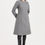 الصورة المصغرة: Medium Length Coat with Brooch Button Detail