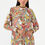 الصورة المصغرة: Patterned Tunic with Ribbed Collar and Sleeves