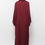 الصورة المصغرة: One Piece Cotton Bat Sleeves Removable Organic Hijab Prayer Dress with Headscarf