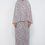 الصورة المصغرة: Two Piece Patterned Lycra Hijab Prayer Dress with Headscarf