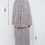 الصورة المصغرة: Two Piece Patterned Lycra Hijab Prayer Dress with Headscarf