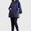 Thumbnail: Hooded Satin Jacket with Stone Accessories
