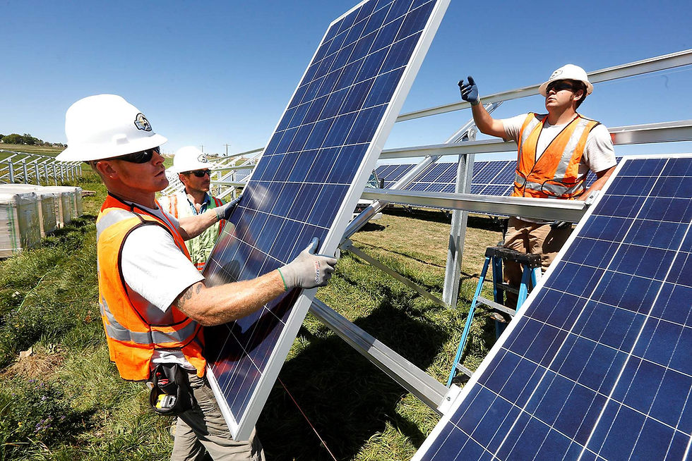 Solar Install Ground Mount