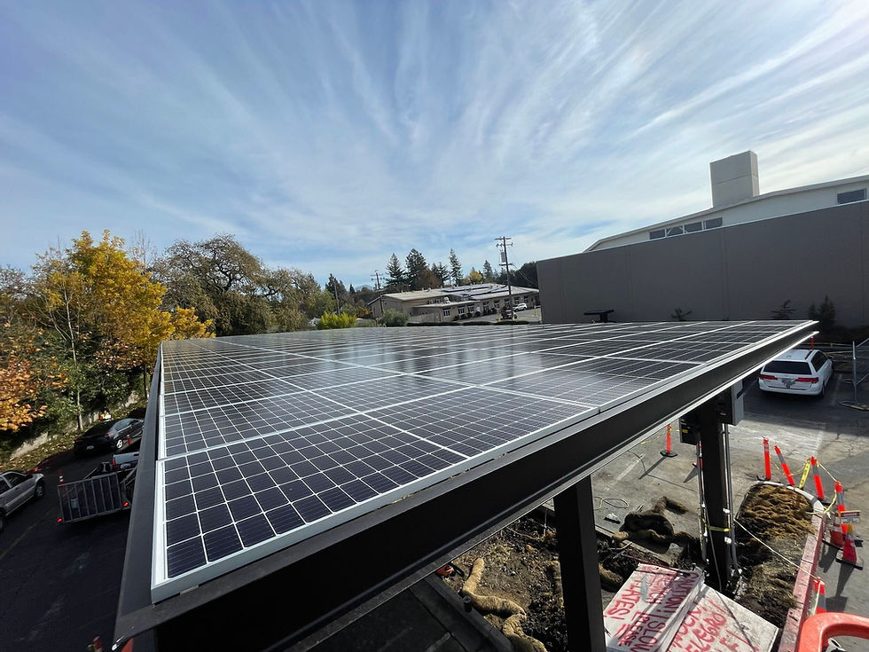 Solar canopy