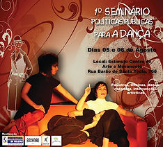1° Políticas para a Dança