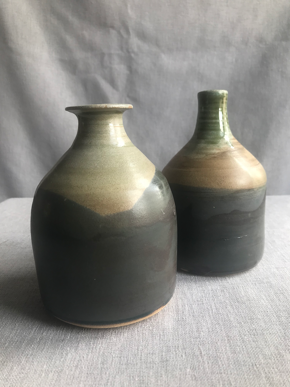 Miniature : Vase à col Paysage