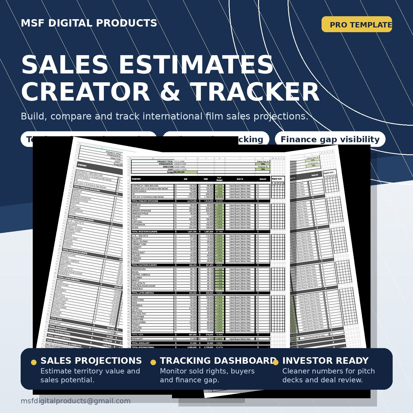 Film Sales Estimates & Projections Tracker