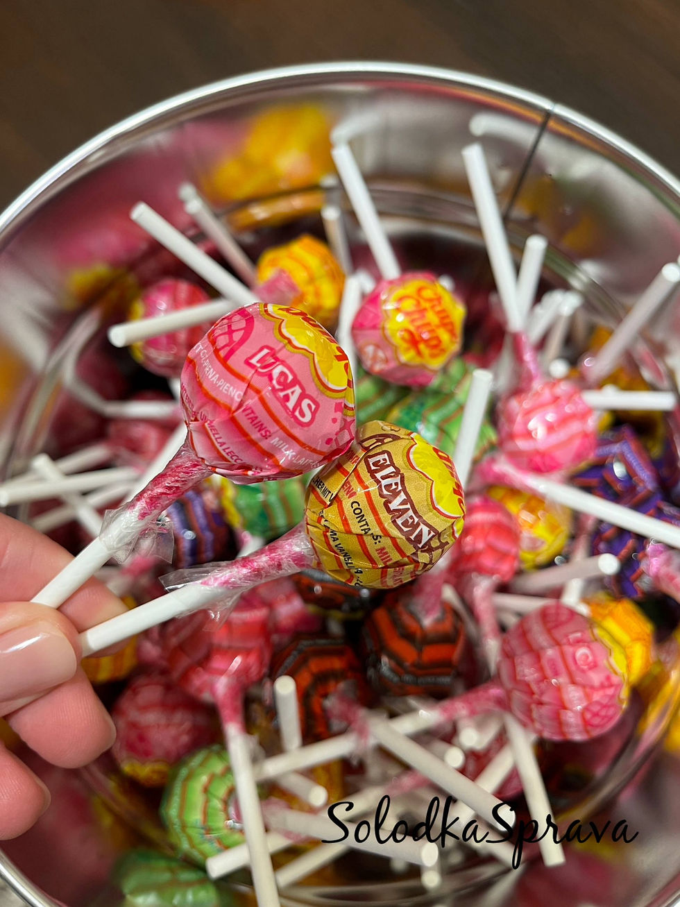 Льодяники Чупа чупс "Дивні дива" ( Stranger Things)