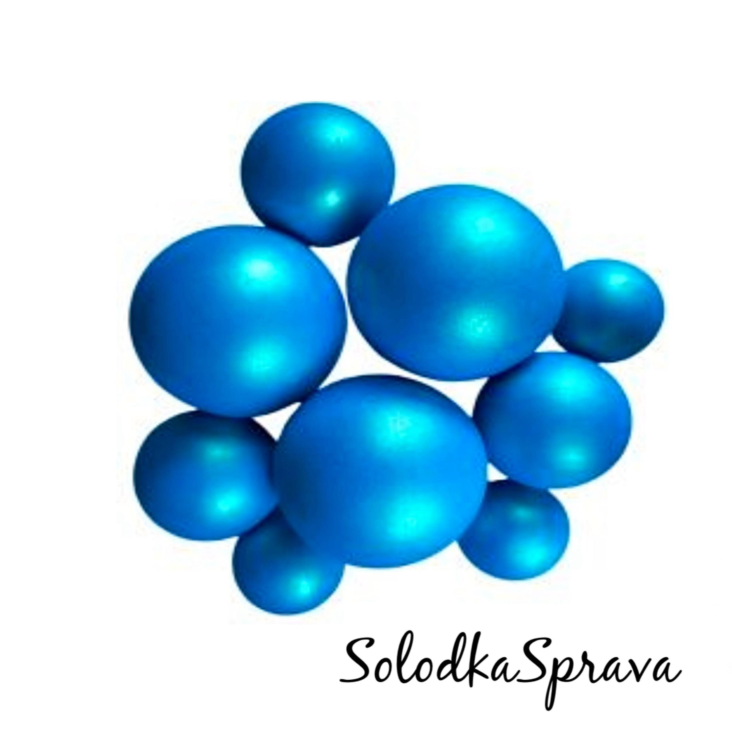 Шоколадні кулі (Сфери) Аквамарин