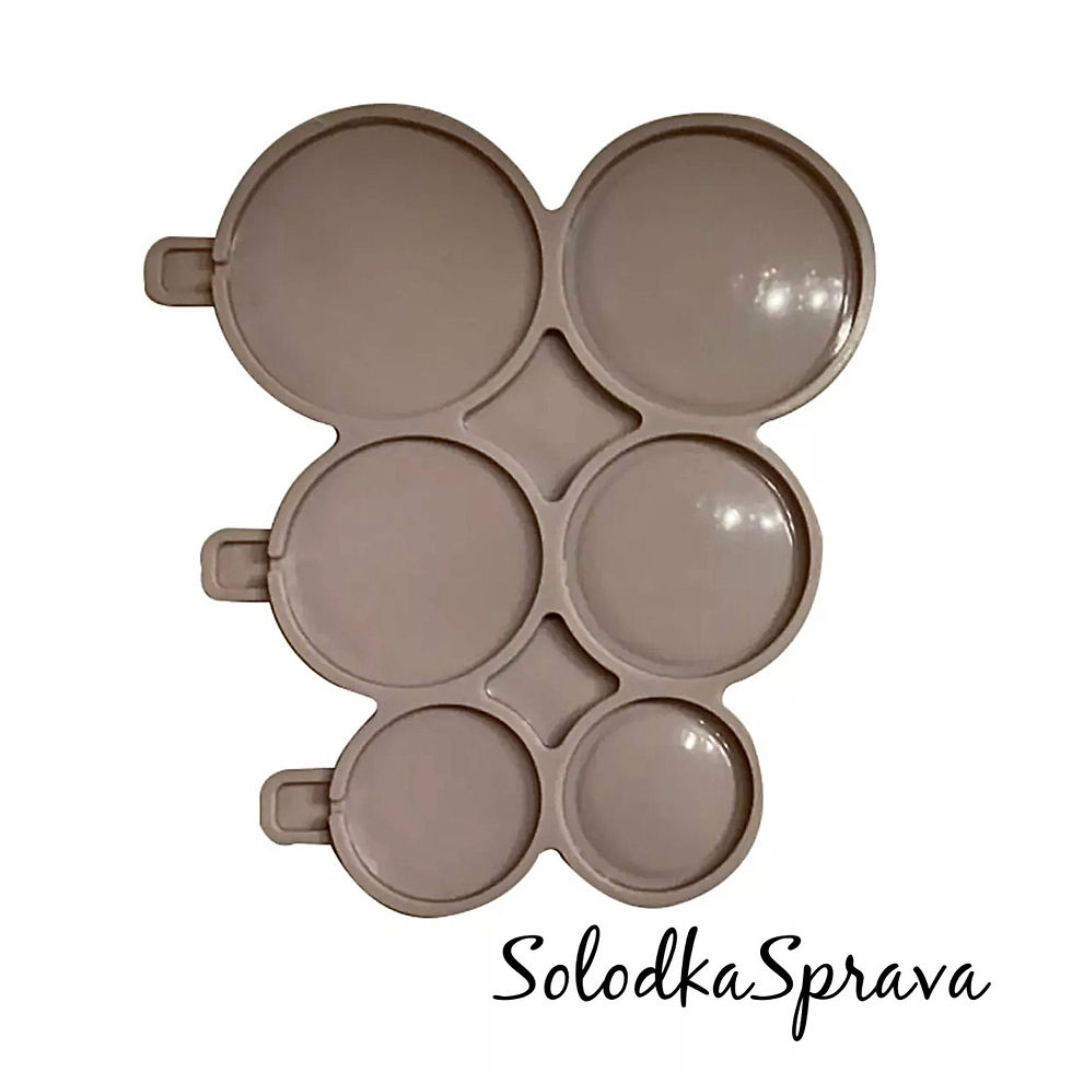 Силіконова форма для льодяників Асорті 6 шт.