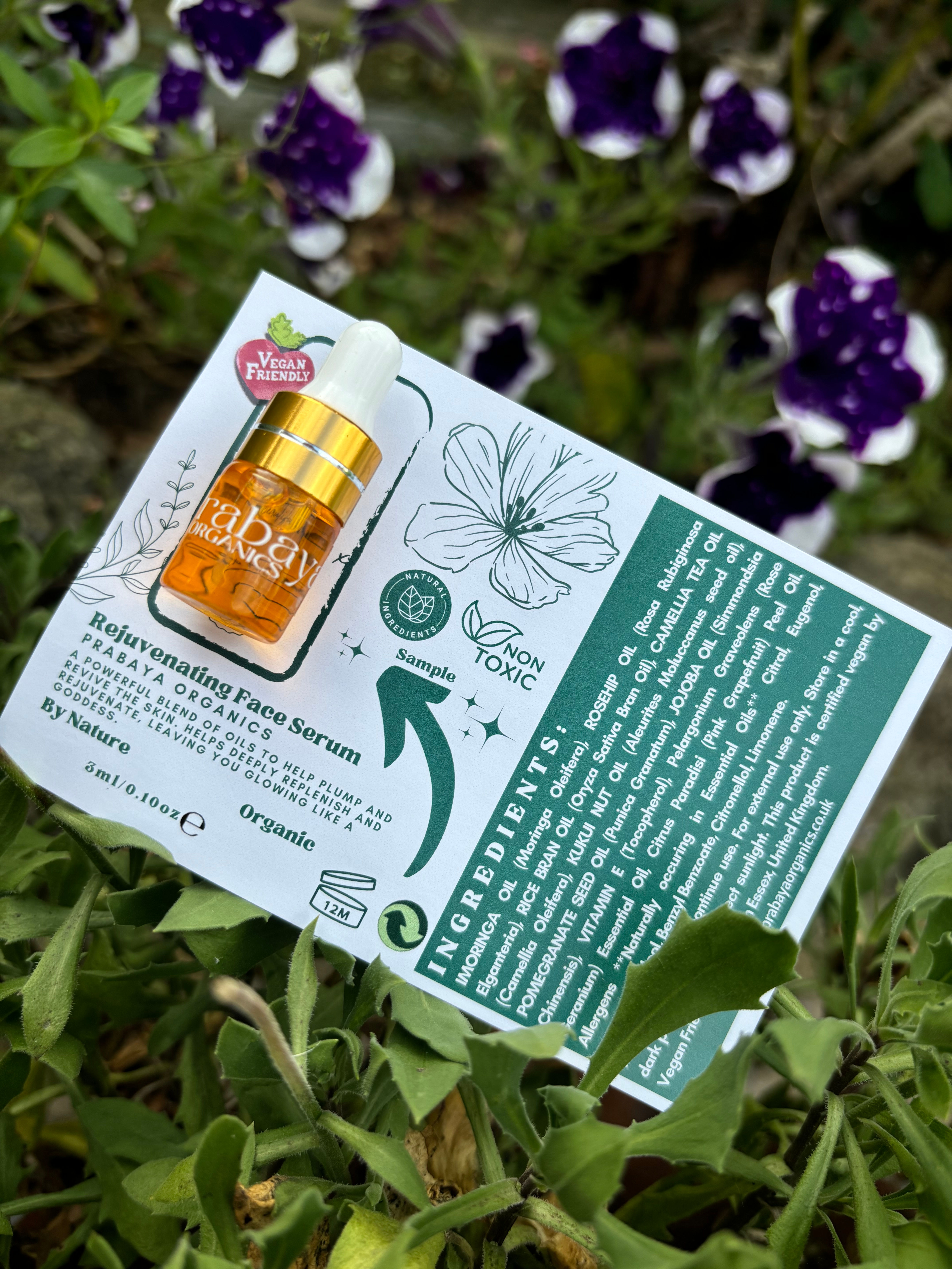 Rejuvenating Face Serum Sample