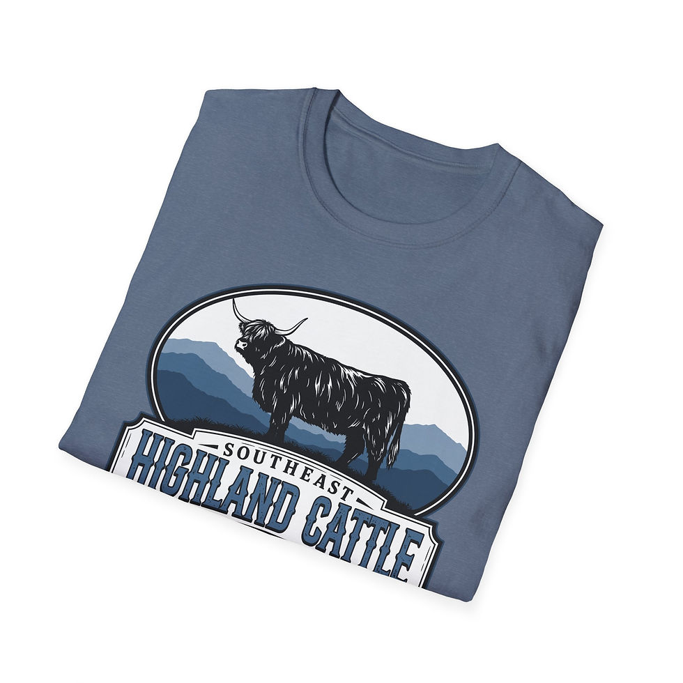 Thumbnail: 2026 Southeast Highland Cattle Show & Sale Unisex Softstyle T-Shirt