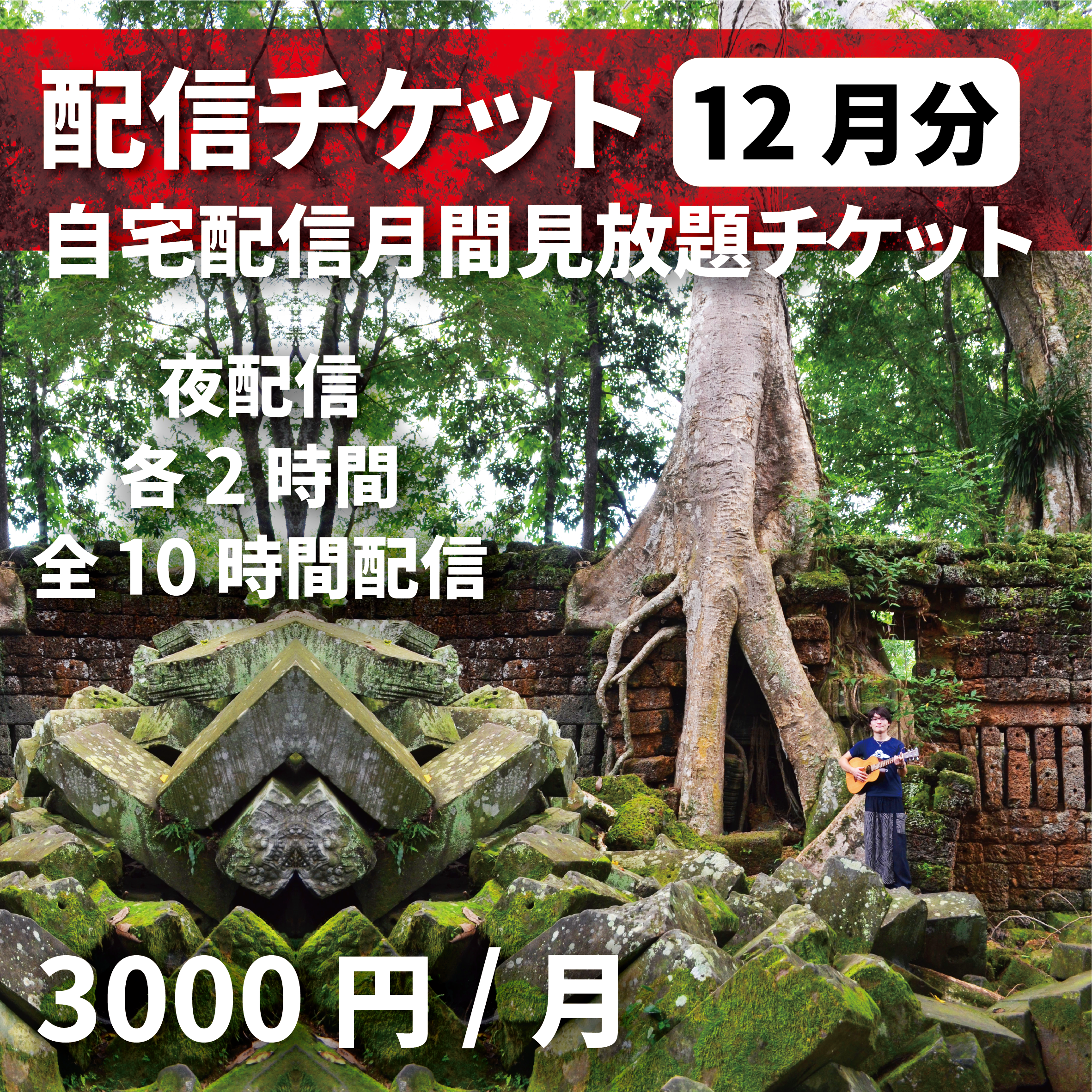 自宅高音質配信2020年12月分