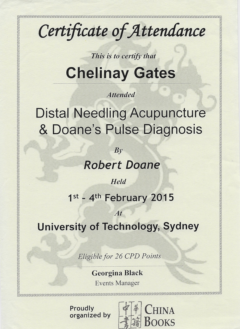 Distal Needling Doane 2015