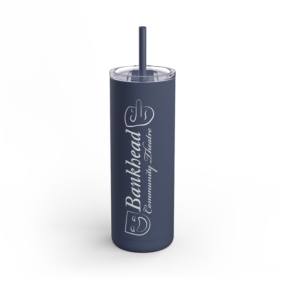 Maars Maker Skinny Matte Tumbler, 20oz // BCT Logo