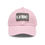 Thumbnail: Dad Hat with Leather Patch // Lyric Logo