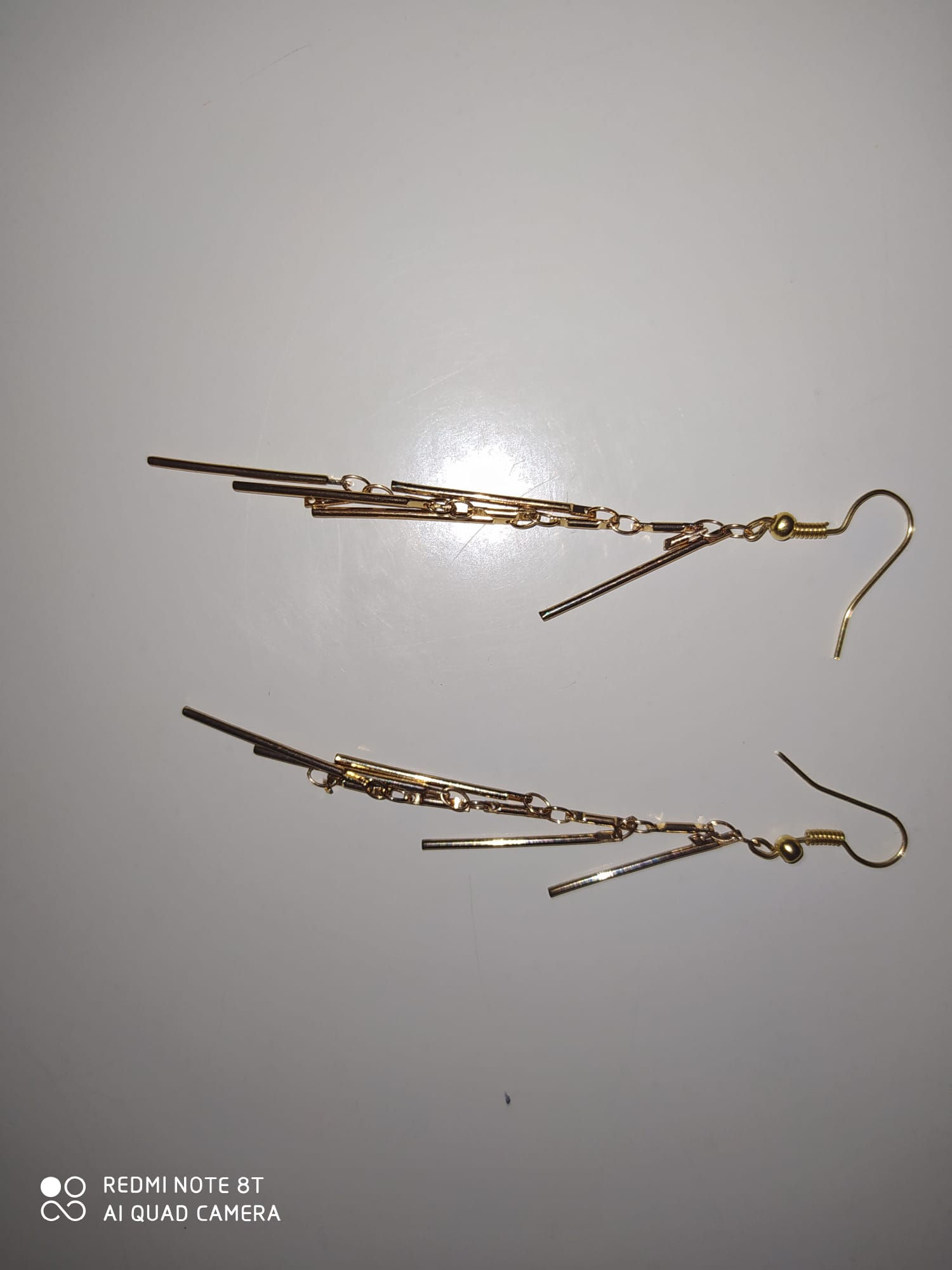 pendientes largos ramitas