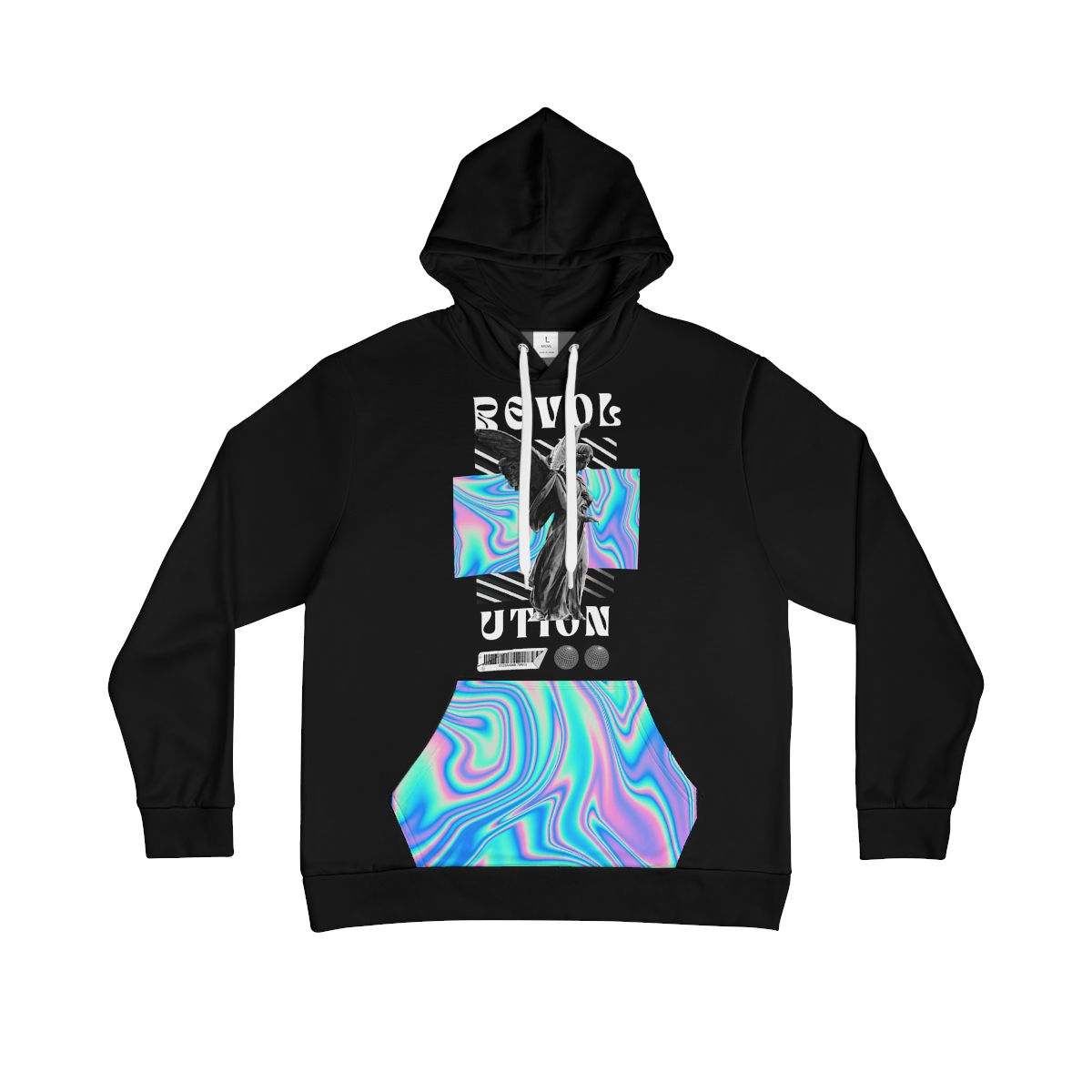 Revolution Men's All-Over-Print Hoodie