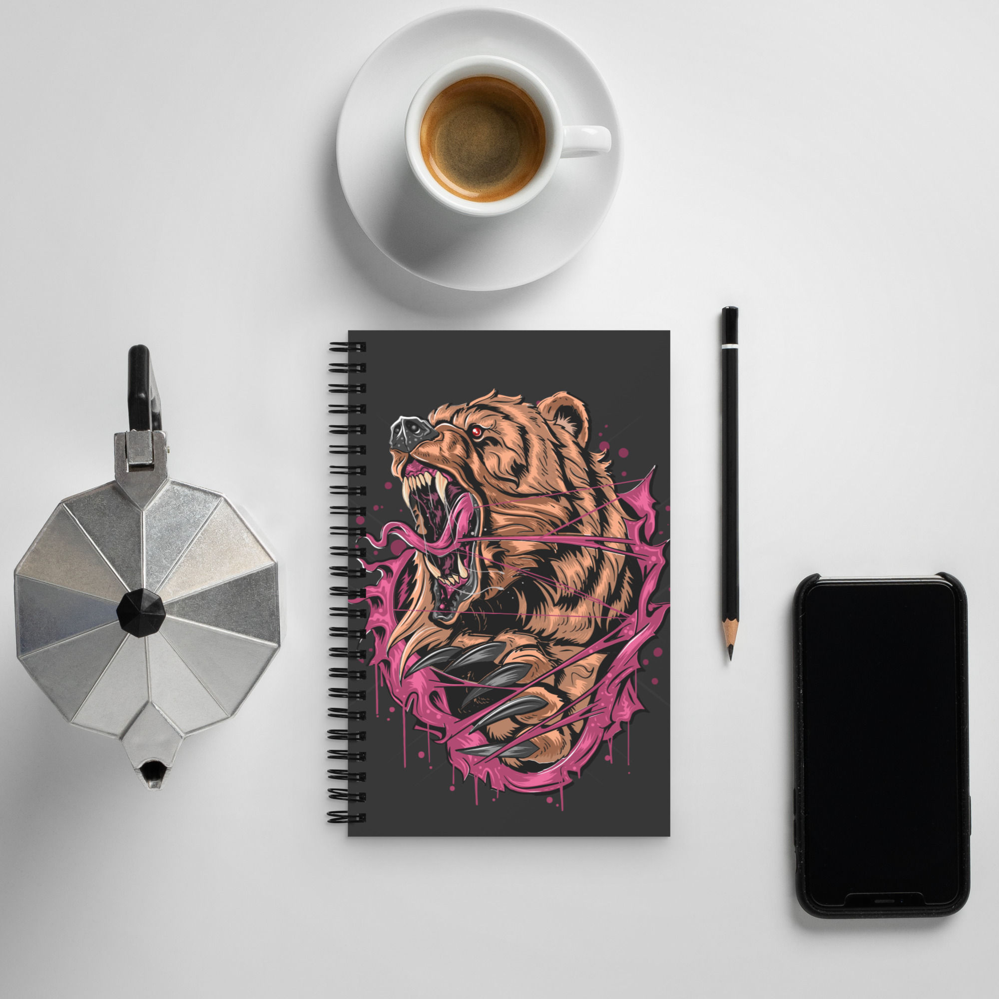 Bust out Roaring - Spiral notebook
