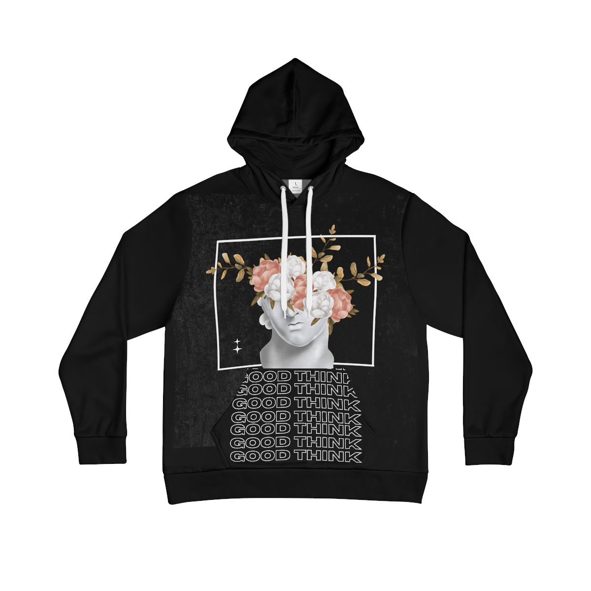Good Think Men's All-Over-Print Hoodie