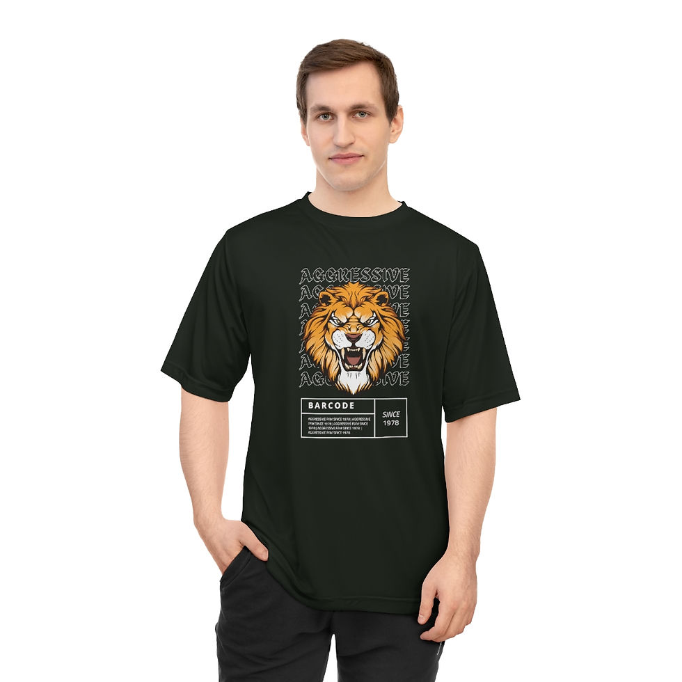 Thumbnail: Aggressive AF Unisex Zone Performance T-shirt